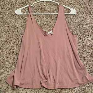 Pink abound tank top